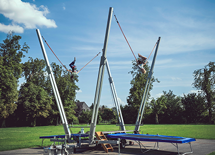 Bungee-Trampolin